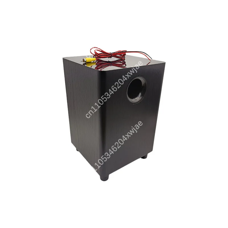 6.5 Inch Wooden Passive Subwoofer 50W Home Theater Bass Speaker Upgrade for Stereo System