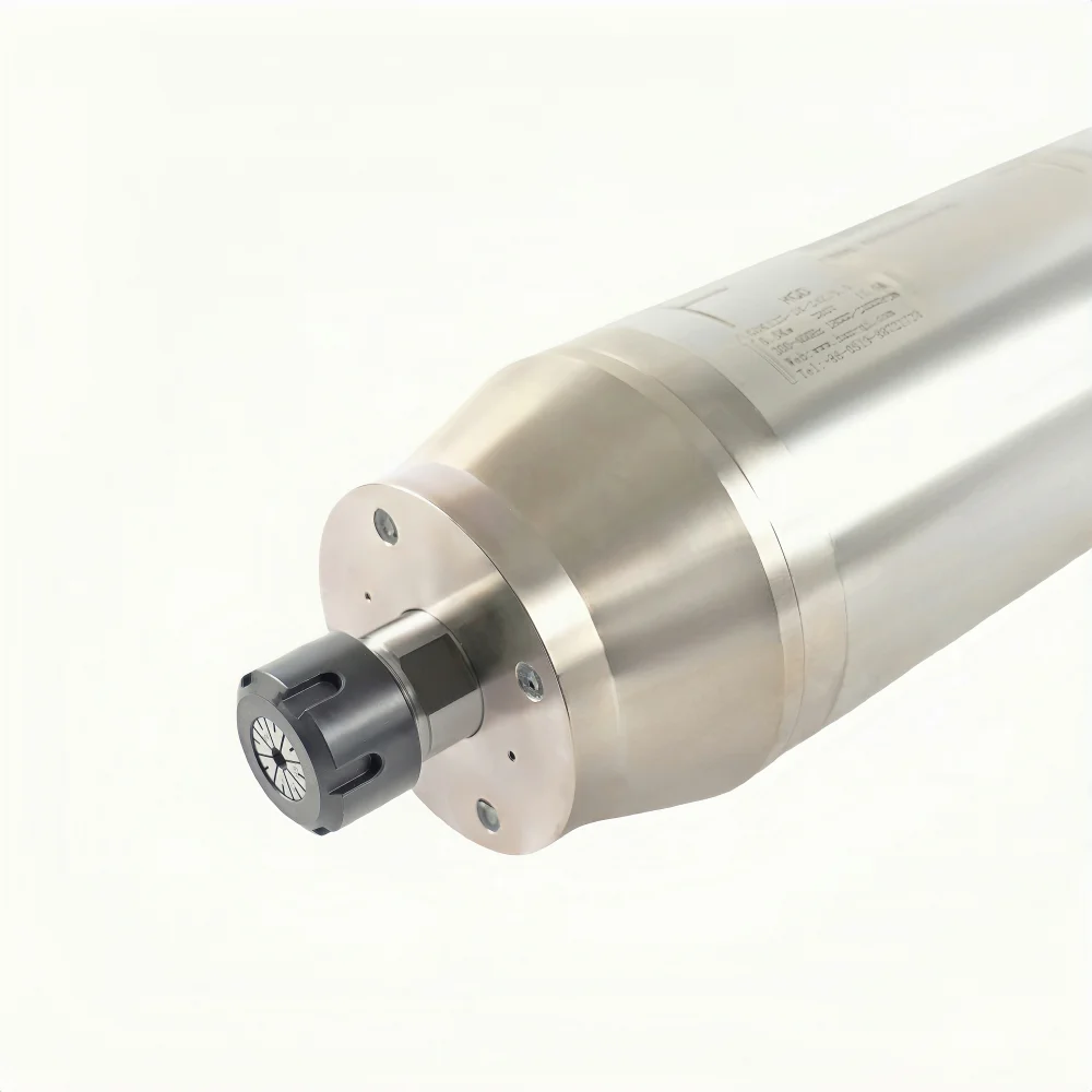 

HQD 5.5KW Water Cooling ER25 Metal Milling Spindle Motor GDK125-18-24/5.5