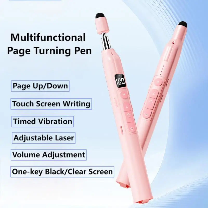 

Wireless Powerpoint Pen Presentation Clicker USB Remote Control Flip Pen for Office Teaching PPT Slide Presenter Pointer