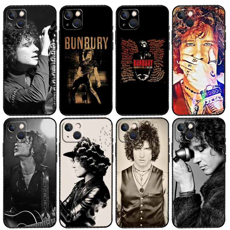 Enrique Bunbury حافظة لهاتف سامسونج جالاكسي S25 Ultra S20 S21 S22 S23 S24 S9 S10 Plus S24 FE S25 FE