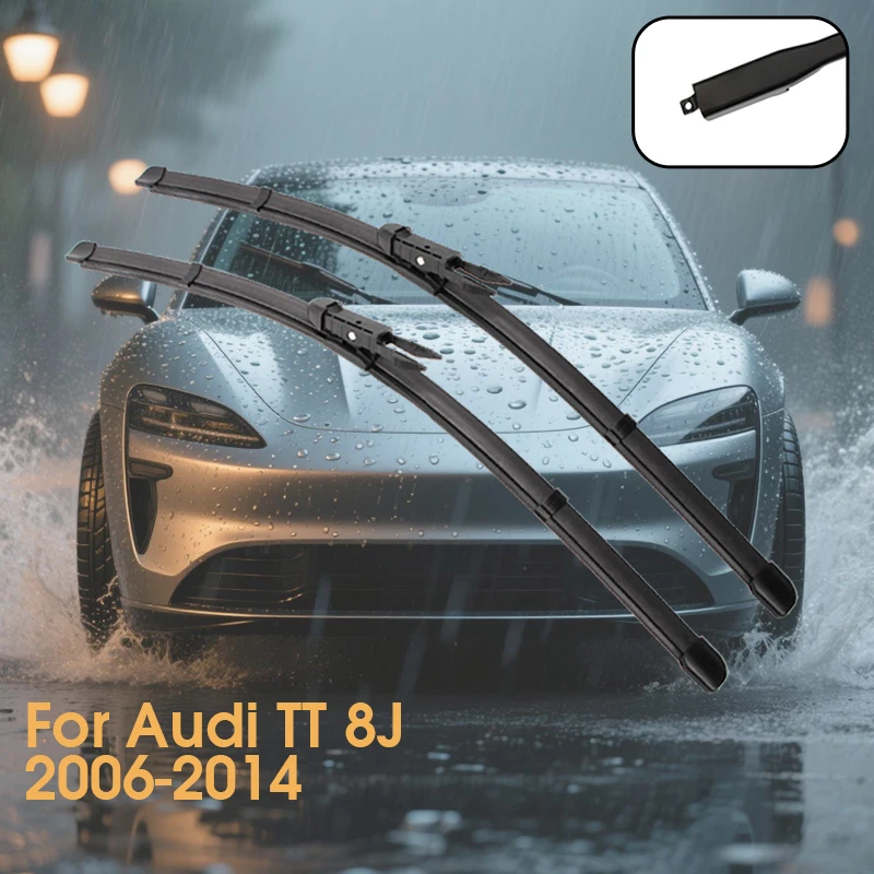 

Автомобильные щетки стеклоочистителя для Audi TT 8J 2006-2014, лобовое стекло, передние щетки 22 "+ 21" автомобильные аксессуары