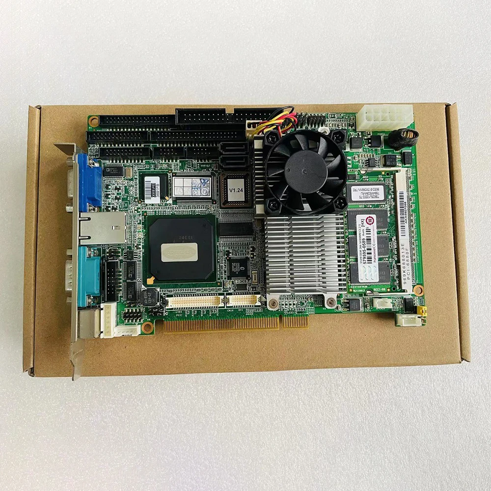 For Advantech Industrial Control Backplane 5 PCI Slot Supports AT And ATX PCA-6105P5