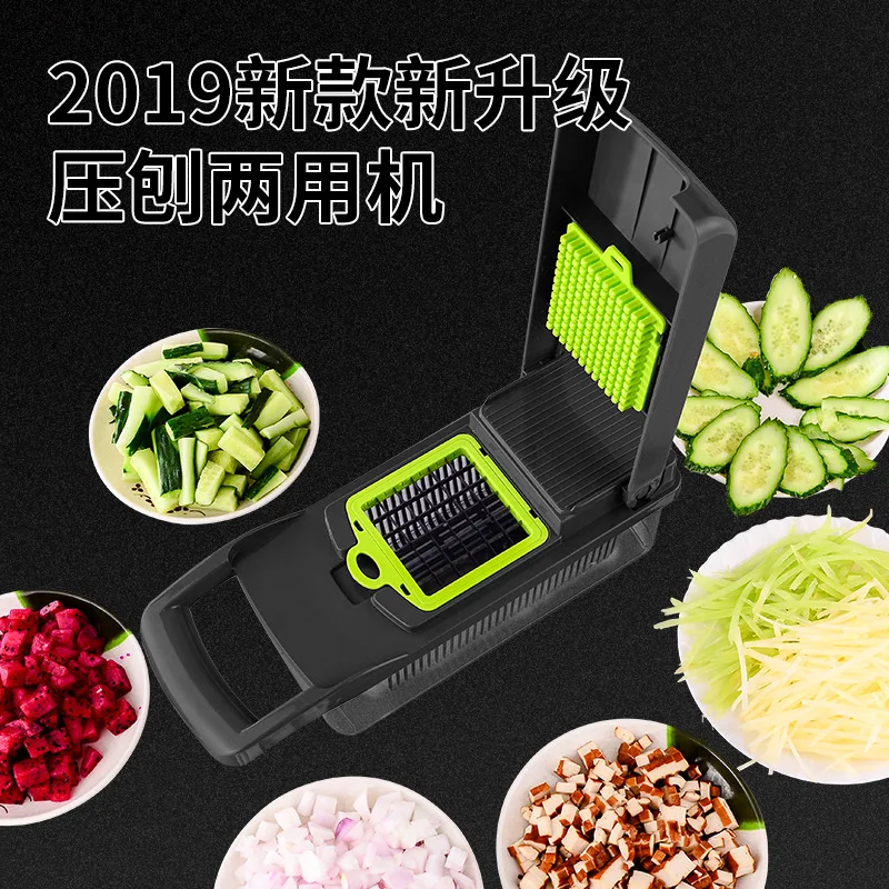 

Kitchen Multifunctional Vegetable Cutter Shredder Household Manual Slicer Radish And Potato Shredder