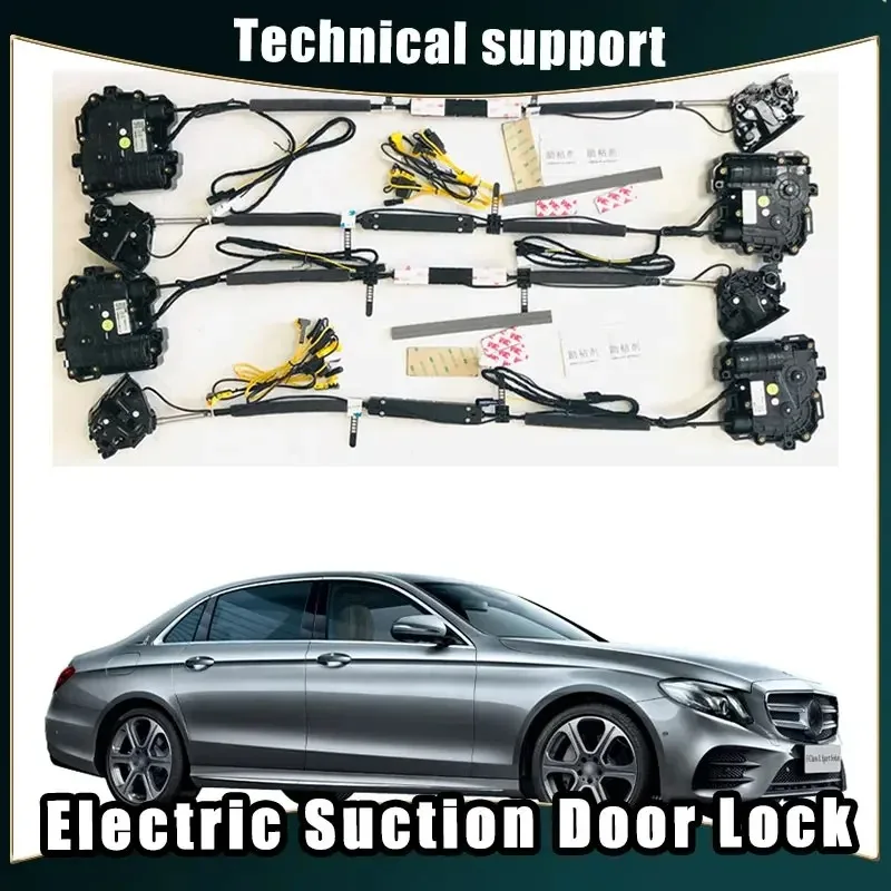 

Для Mercedes-Benz E-класса W205 2014+ Умный автоматический электрический доводчик дверей с функцией мягкого закрывания и супер-тихим механизмом