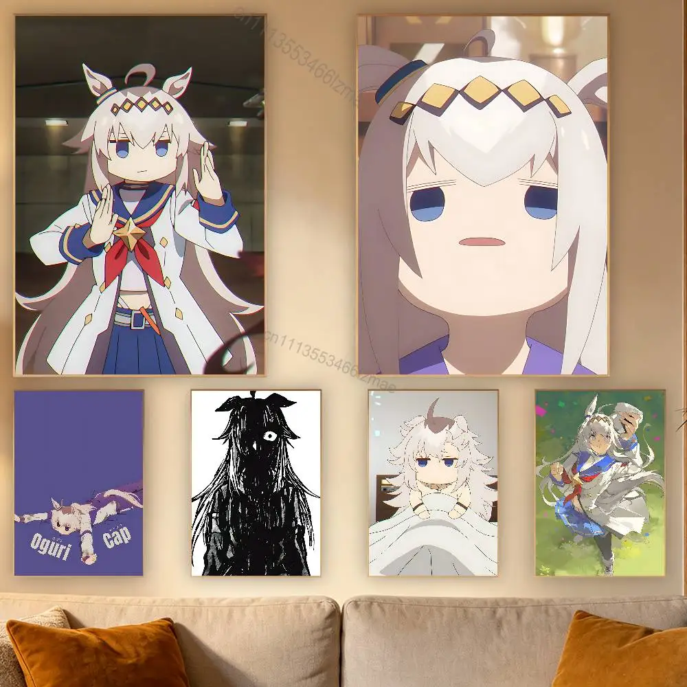 

Cute O-Oguri C-Cap Poster Retro Paper Sticker DIY Room Bar Cafe Aesthetic Art Wall Painting