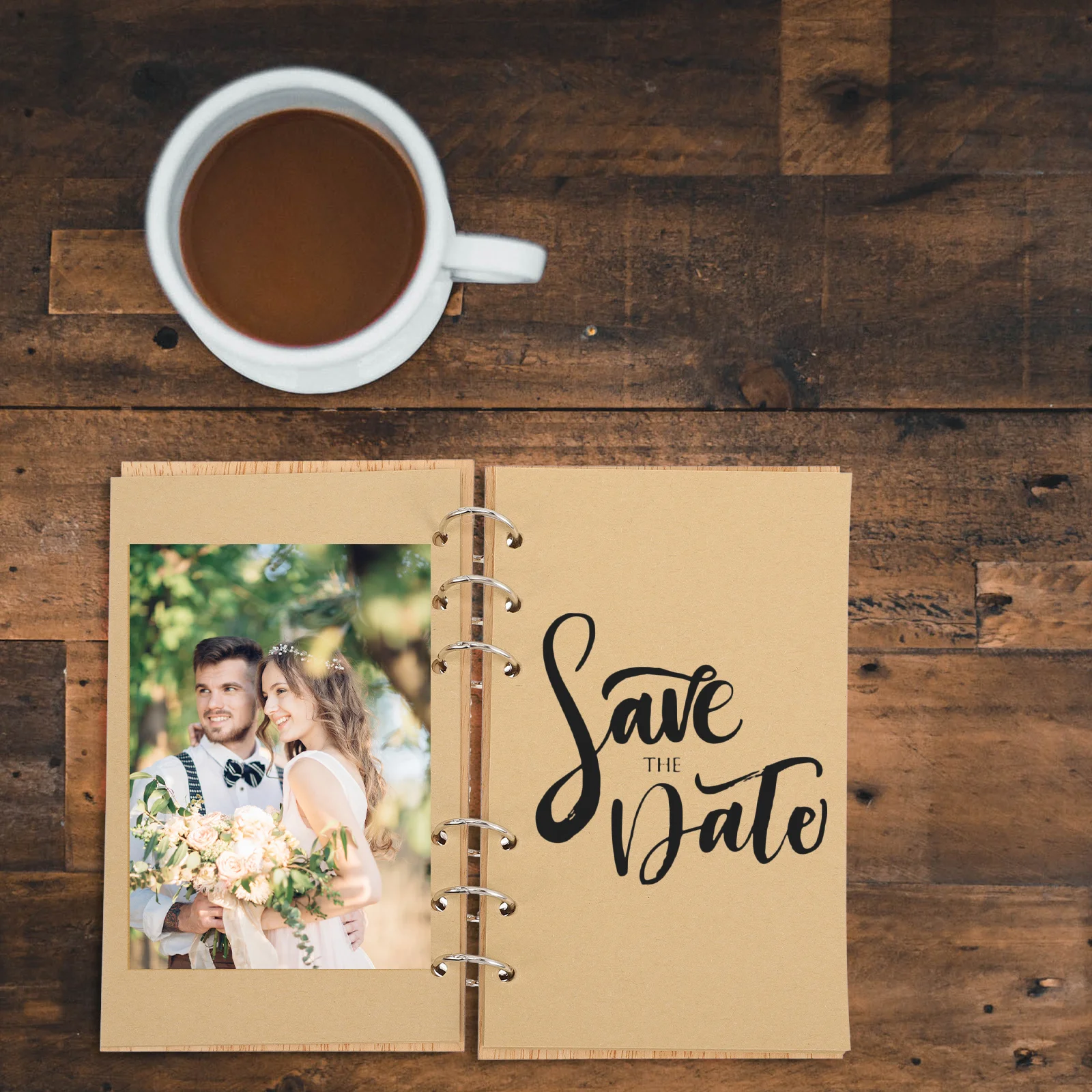 

Wedding Guest Book Wooden Sign in Book Wedding Message Notebook Bridal Shower Gift Rustic Guestbook Bridal Shower Gift