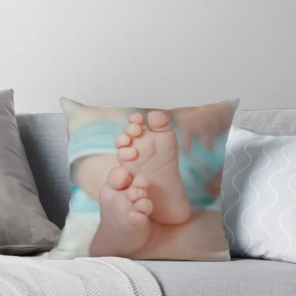 

Sweet Feet Throw Pillow Cushion Child Christmas Covers Cushions For Children pillow
