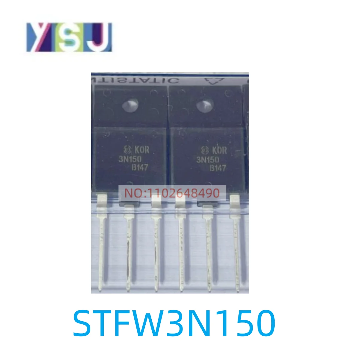 STFW3N150 IC  PowerMESH™  New  EncapsulationYO-247