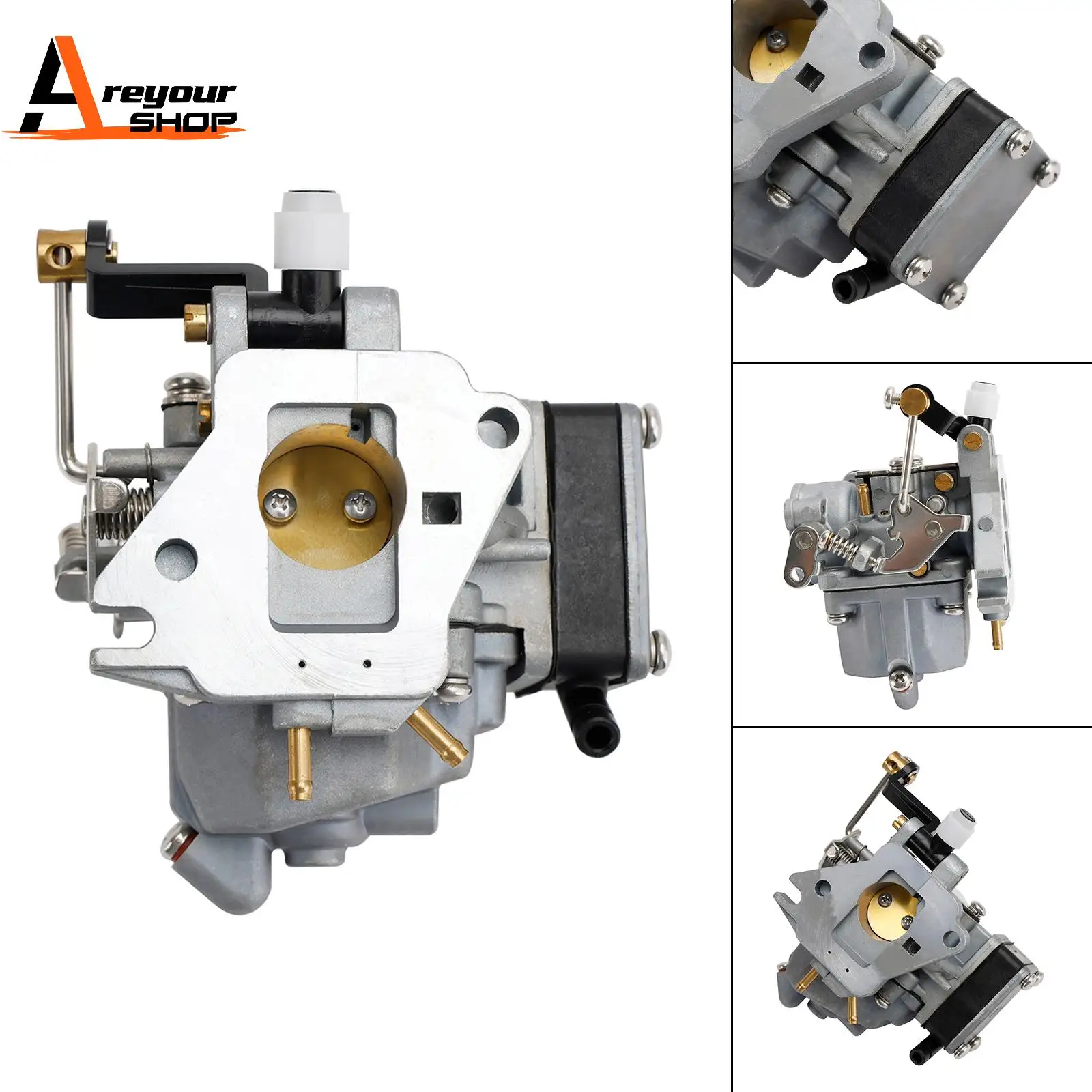 

Carburetor Carb fit for Mercury Mariner 2-stroke 15C 9.9 D M 9.9HP 15HP Outboard