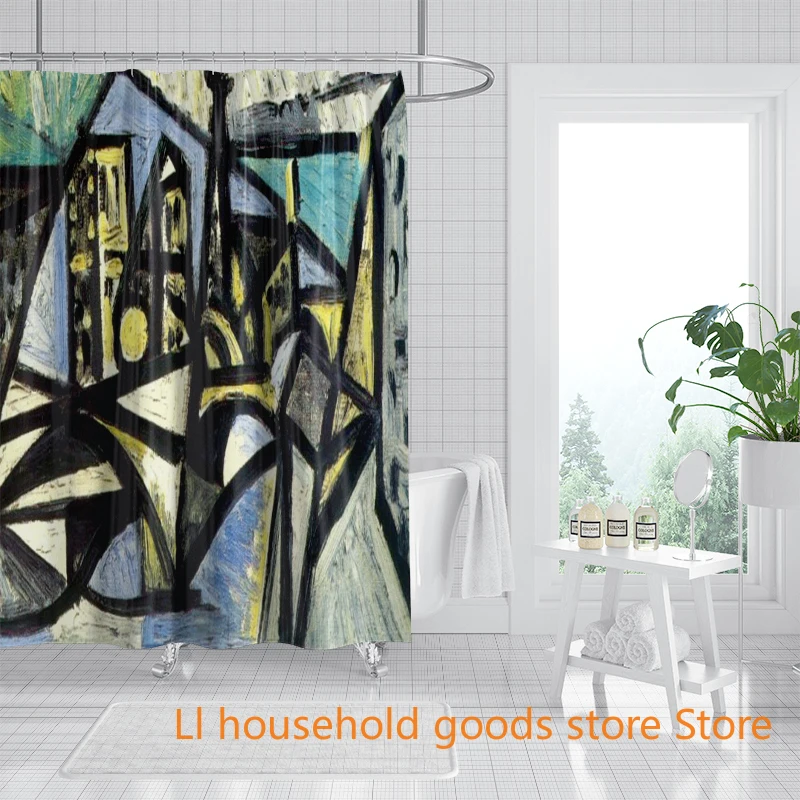 

Современное искусство занавеска для душа Винсент Ван Гог Пабло Пикассо Шедевр