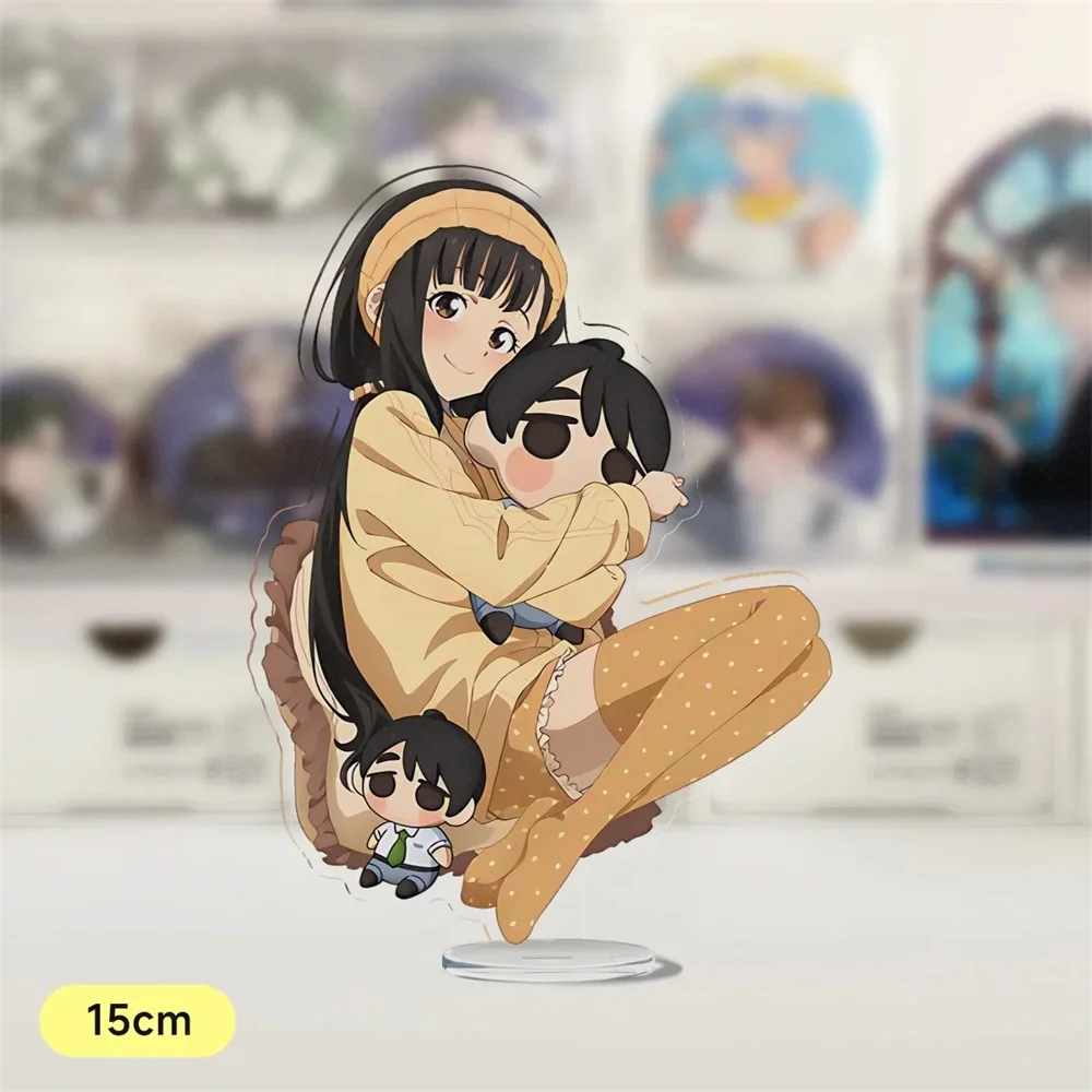Charm Anime Too Many Losing Heroines Acrylic 15CM Stand Model Cosplay Characters Ornament Accessories Goods Collection Gifts