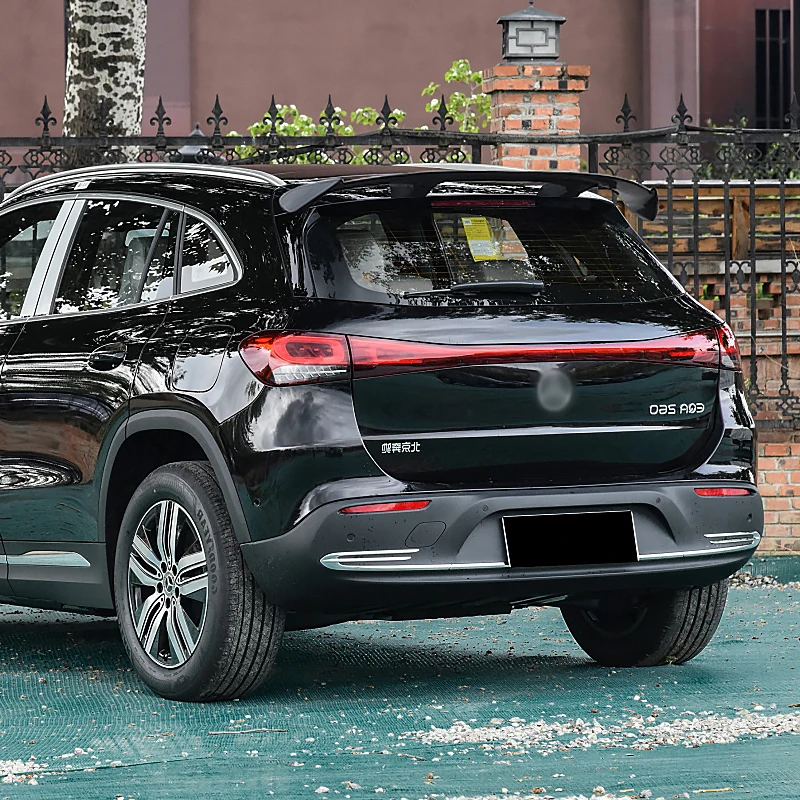 

For Mercedes Benz EQA 2022-2023 Glossy Black ABS Material Retrofits The Car's Rear Trunk Rroof Spoiler Wing Exterior Accessories