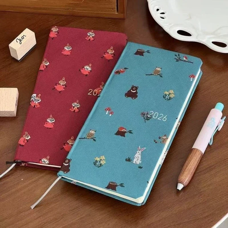 2026 NEW Animal Theme A5 Planner - Cute Wildlife Design with Study Schedule & Habit Tracking for Students