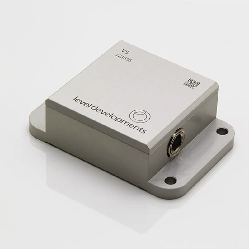 VS-05-C-2-3 Dual Axis Digital Inclinometer Sensor ±5° RS232 and 0-5V Analog Output with M9 Connector for Industrial Monitoring