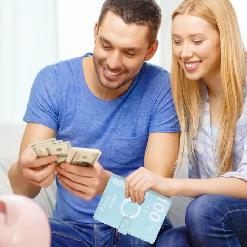 مغلف يدوي لتوفير المال ، وتوفير المال ، الموثق الميزانية ، طريقة سهلة وممتعة ، 100 المغلف