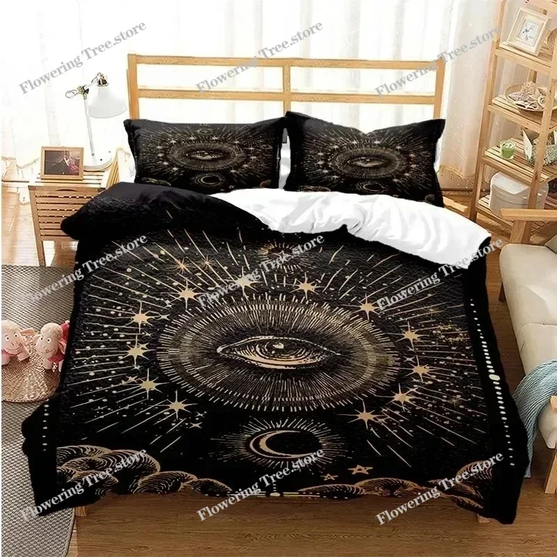 

Masonic Freemason Illuminati Bedding Set Boys Girls Twin Queen Size Duvet Cover Pillowcase Bed Boys Adult