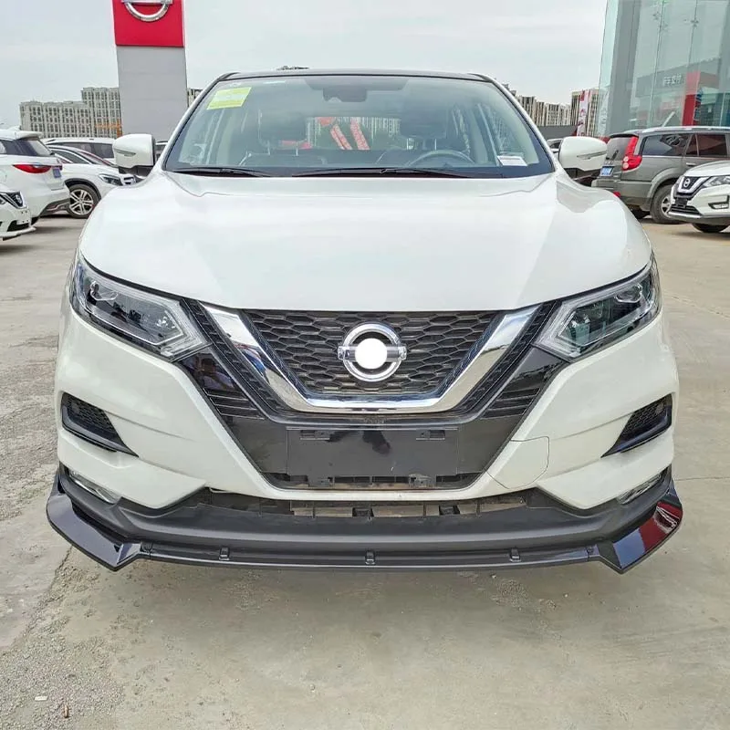 For 2019-2022 Nissan Qashqai Front Bumper Lip Splitter High Quality Three-Stage ABS Material Guard Spoiler Body Kit