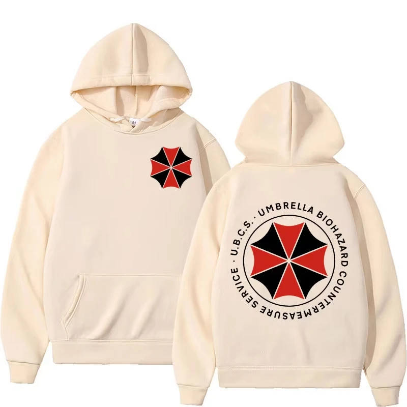6UmbrellaCorporatio Logo Grafik Kapuzenpullover Resident Evil Sweatshirt Herrenbekleidung Mode Vintage Cool Hoodie Unisex – Detail 16