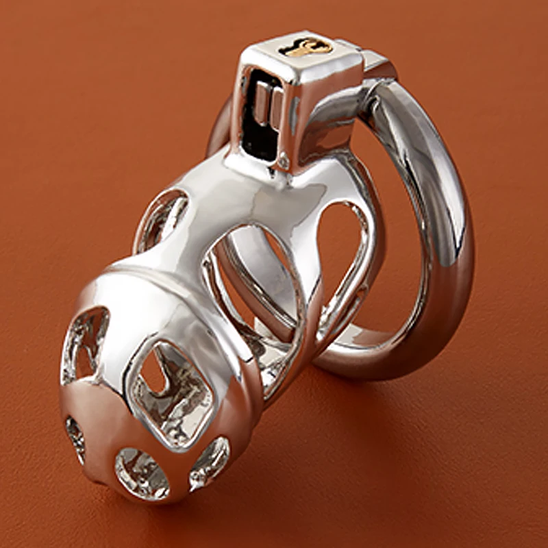 SM Male Metal Chastity Cage Binding Delay Penis with CB Urethra Lock 3 Snap RingAlternative Anti Infidelity Measures Sex Toys