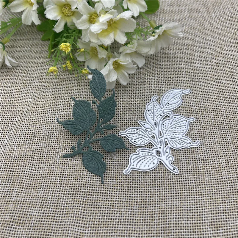 Leafage  Lace background Metal Cutting Dies Stencils For DIY Scrapbooking Decorative Embossing Handcraft Template