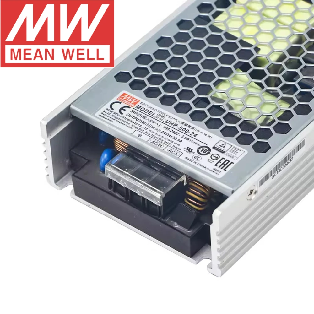 Imagem -03 - Driver Mean Well-led Uhp500 12v 15v 24v 36v 48v 500w tipo Slim dc Switching Power Supply Pfc Meanwell