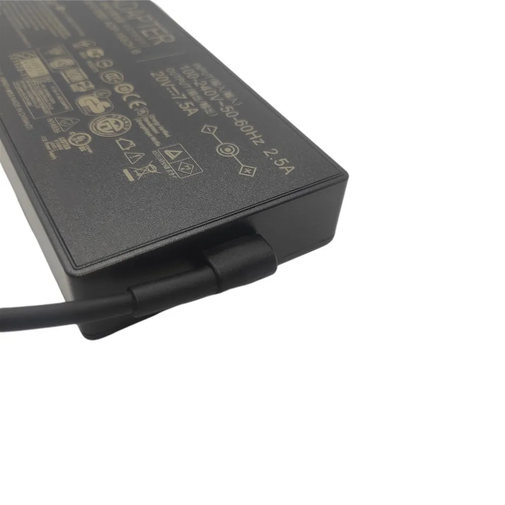 Imagem -06 - Adaptador para Carregador Portátil com Ponta Pequena de Boca e Agulha 20v 7.5a 150w 4.5x3.0 mm Asus X571 X751g X571li X571lh Vx60g T9750 Ux535