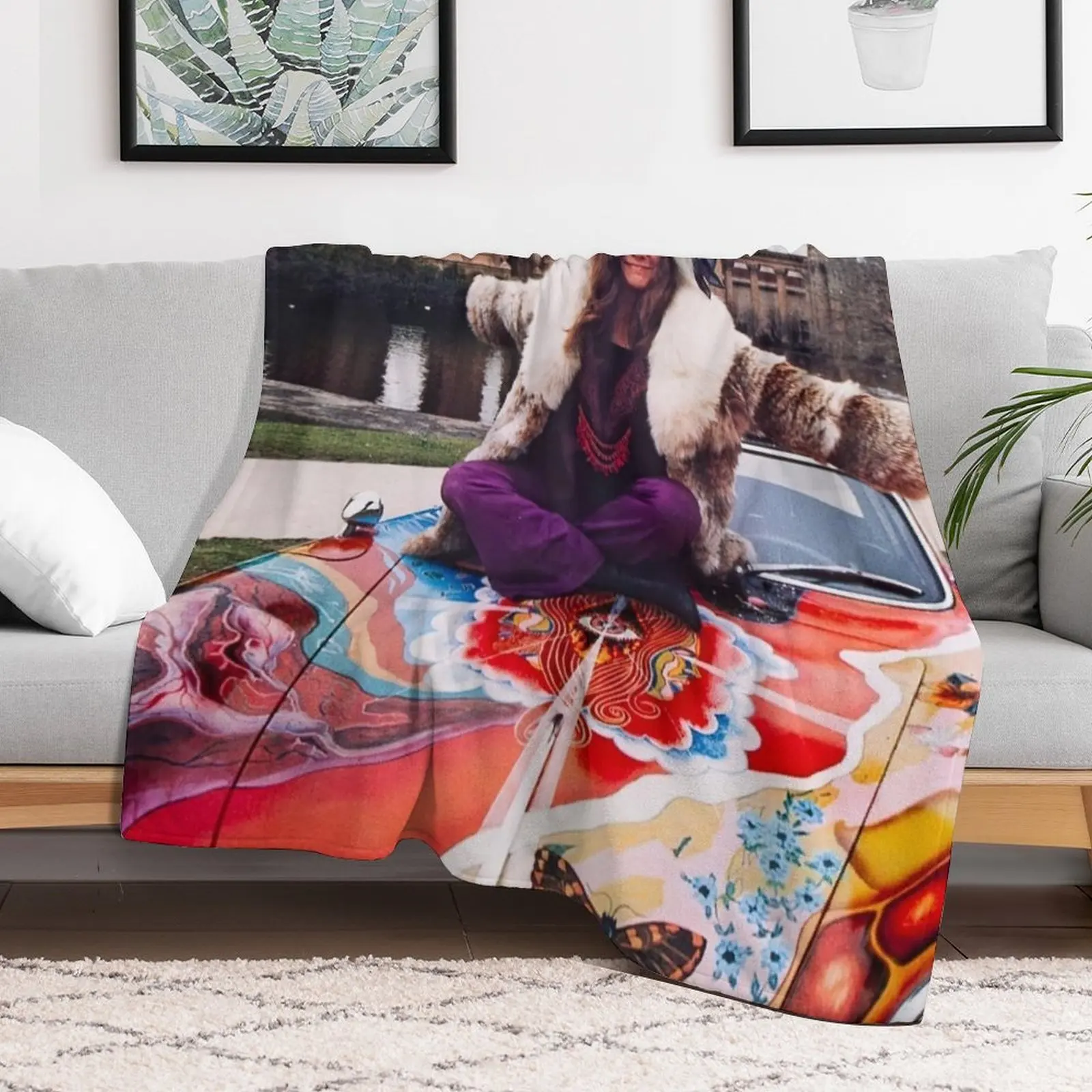 Janis Joplin Throw Blanket For Baby Kid'S Flannels Sofa Blankets