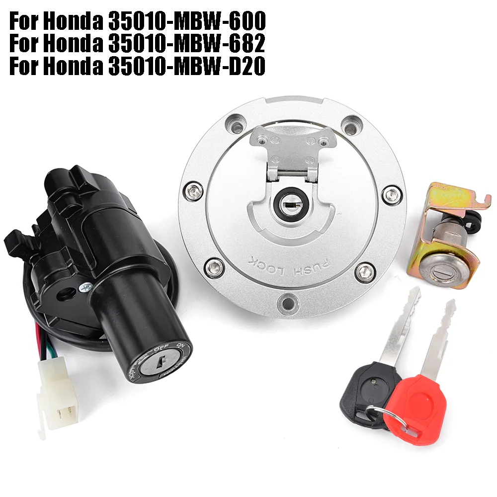 

Ignition Switch Seat Lock For Honda CBR600 CBR600F PC35 F4 F4I CBR600RR CBR900RR CBR929 CBR954 CBR1100XX CB600F 599 PC36 Hornet