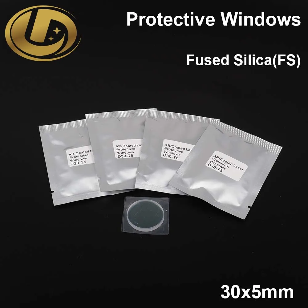 Fiber Laser Protective Lens/Windows 30*5mm 1064nm For Precitec WSX HSG Ospri Laser Cutting Machines