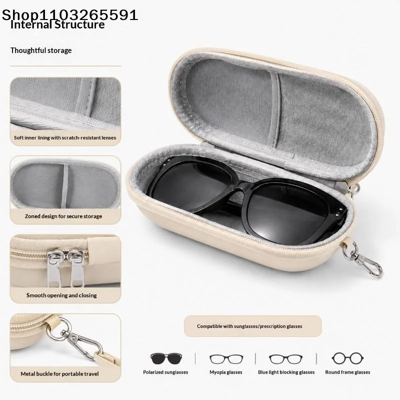 Estojo Duplo Portátil Simples  - Eye Mask Sleep Travel avaliação e preço