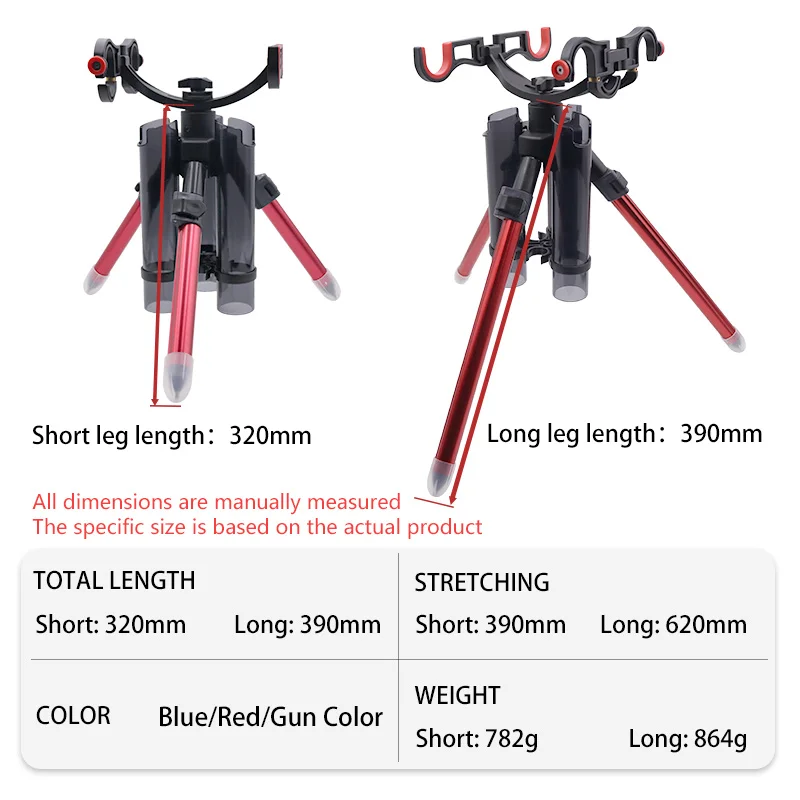 Imagem -05 - Zyz-pesca Rod Suporte Tripé Pólo Holder Pólo Holder Folding e Portátil Liga de Alumínio Pesca Rod Suporte Ferramentas Tackle Acessórios