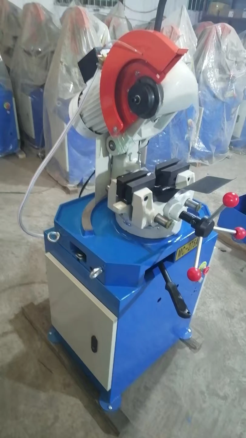 45/90 Degree Manual Pipe Cutting Machine Stainless Steel New Cutters Aluminum Circular Cold Saw Industrial Sewing Machine