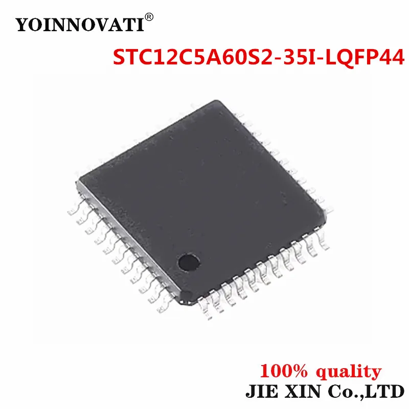 2-10Pcs STC12C5A60S2 35I LQFP44 STC12C5A60 microcontroller STC microcontroller module Wholesale