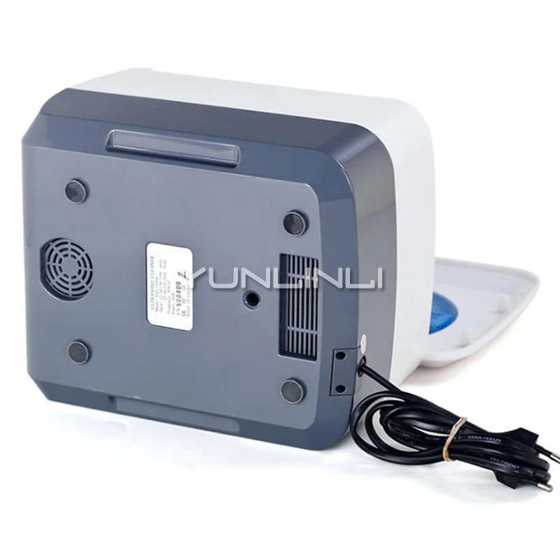 Pulitore ad ultrasuoni per uso domestico Occhiali/Gioielli/Denti finti Macchina per la pulizia ad ultrasuoni Mini unità di lavaggio ad ultrasuoni