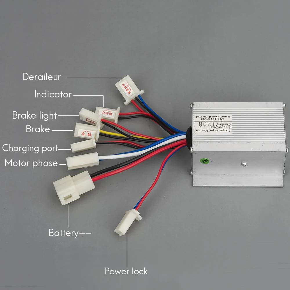 

Cheap 24V 250W LB27 Electric Bike Brush Controller Parts