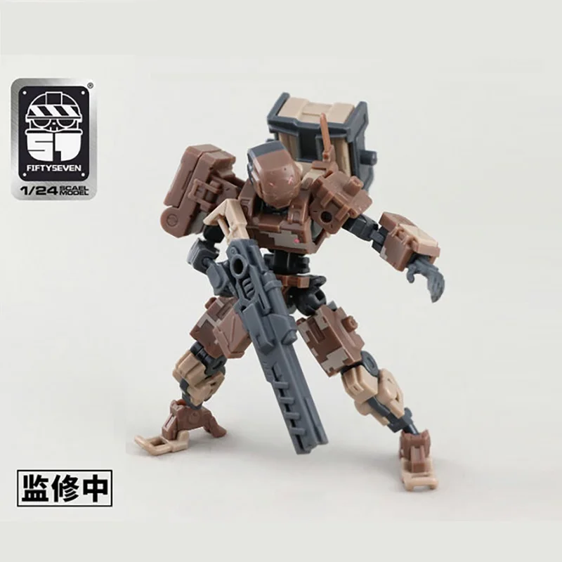 

FIFTYSEVEN Number 57 No.57 Armored Puppet Squad Battle TYPE 5L Robot 1:24 Scale Assembly Model Kit Anime Action Figure Boy Toys