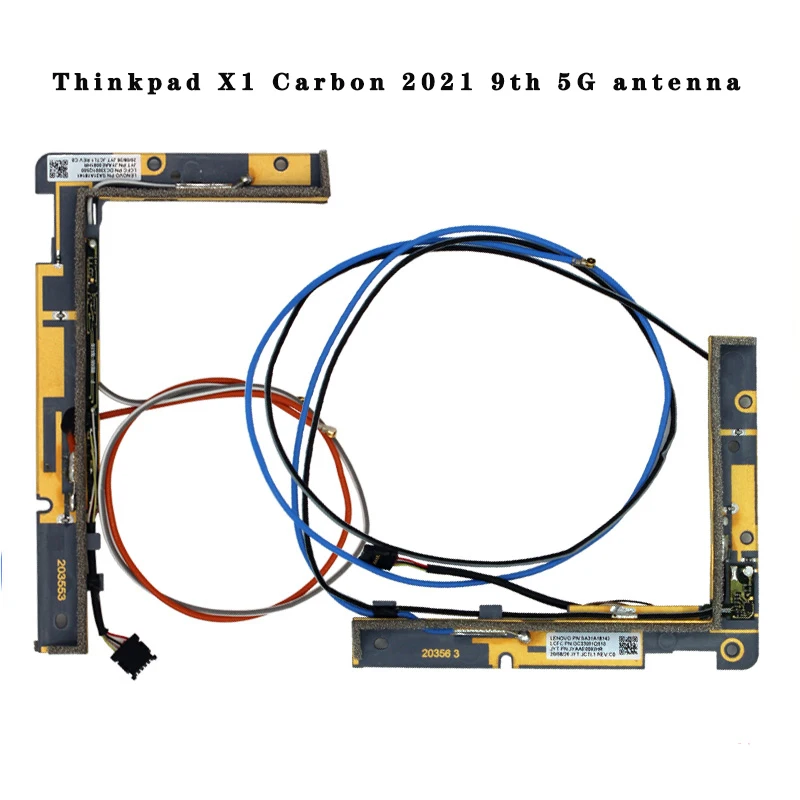 

Original Thinkpad X1 carbon 9TH 2021 GEN9 red and blue 4G 5G antenna