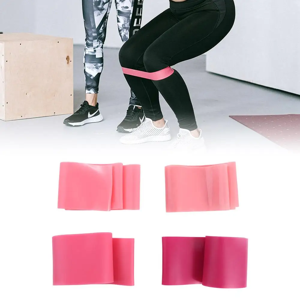 Workout Equipment Gym Accessories Elastic Fitness Bands Yoga Stretch Rope Indoor Training Equipment Yoga Resistance Bands