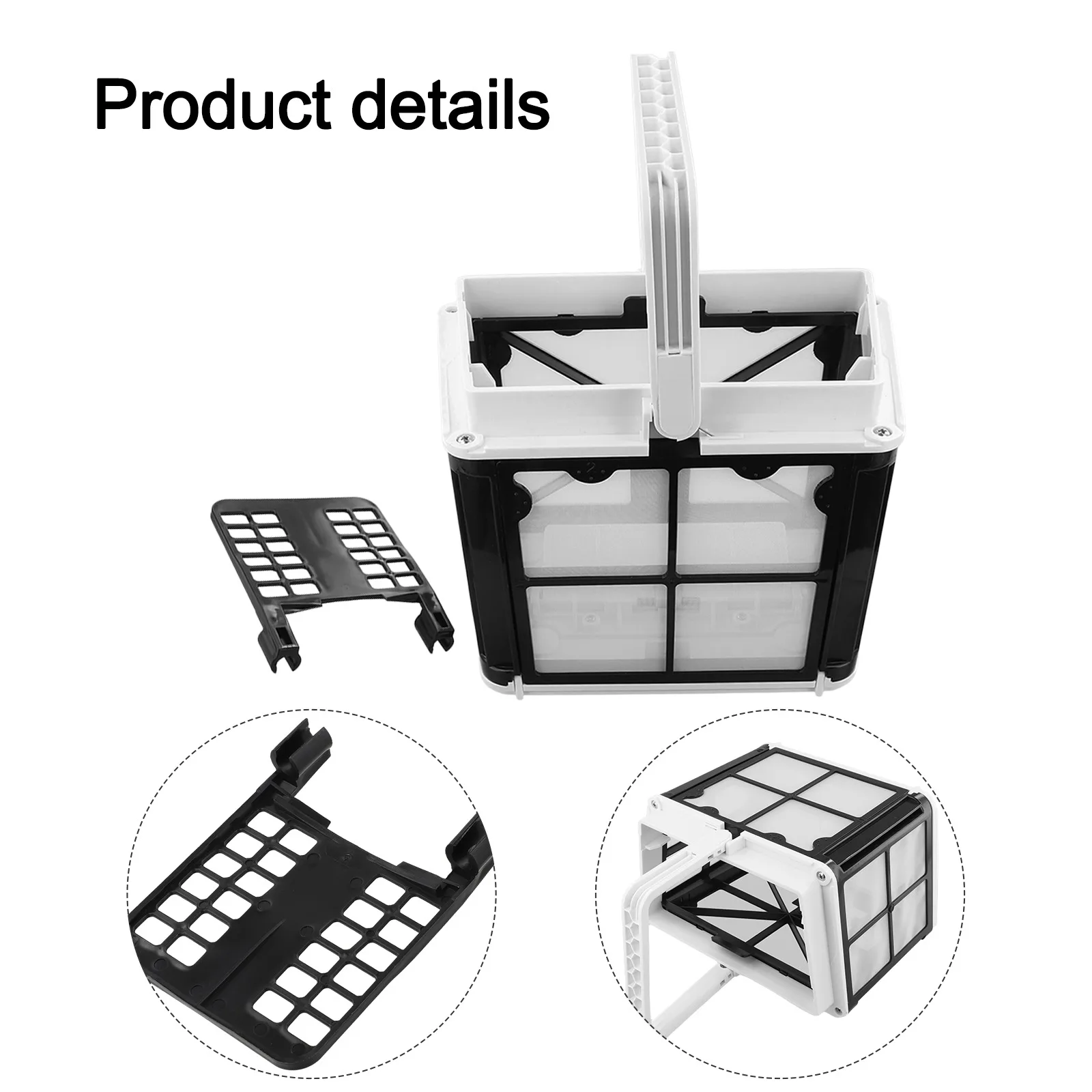 

Ultrafine 9991459R1 Filter Basket for For Dolphin Pool Cleaners S50 S100 For Active 10 and Reliable Dirt Capture