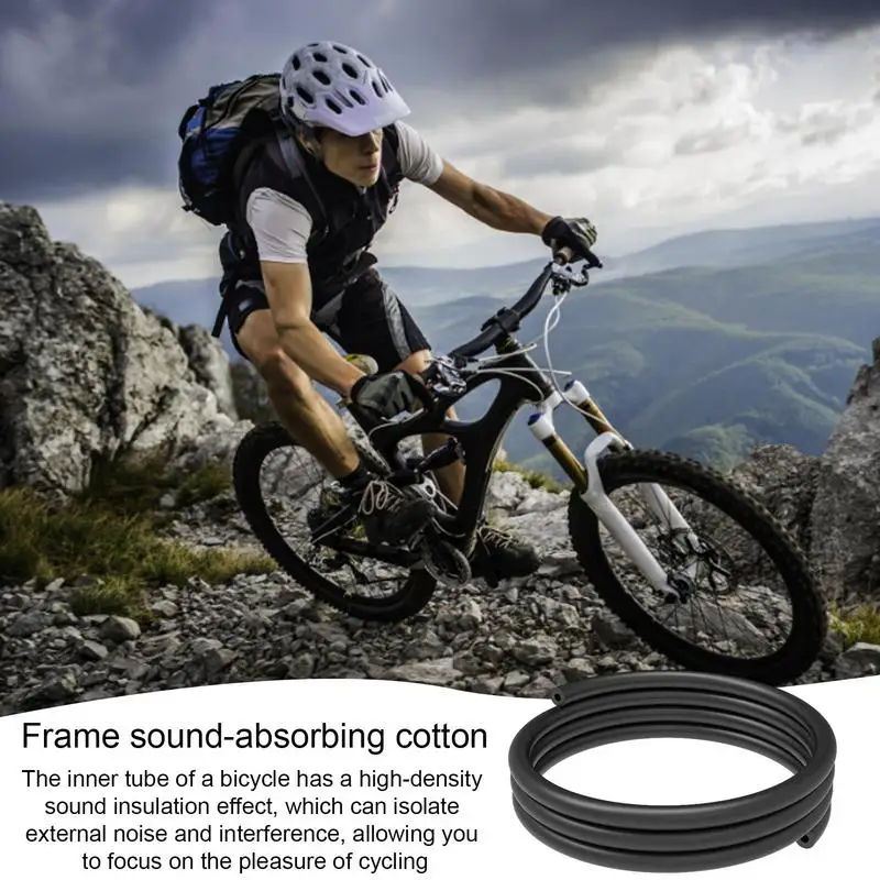 Sound Absorbing Sponge For Cycling Frame Internal Housing Damper Anti-Noise Foam Sleeve Sponge Hose For Mountain And Road Bikes