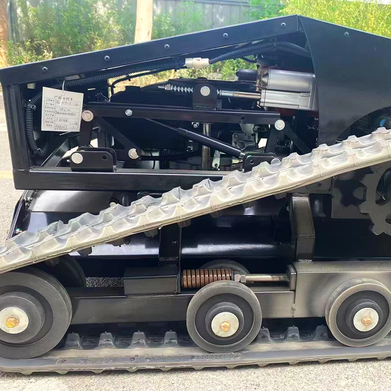 Customized CE EPA Approved Free Shipping All-Terrain Petrol Engine Flail Lawn Mower 4-Stroke Rubber Remote