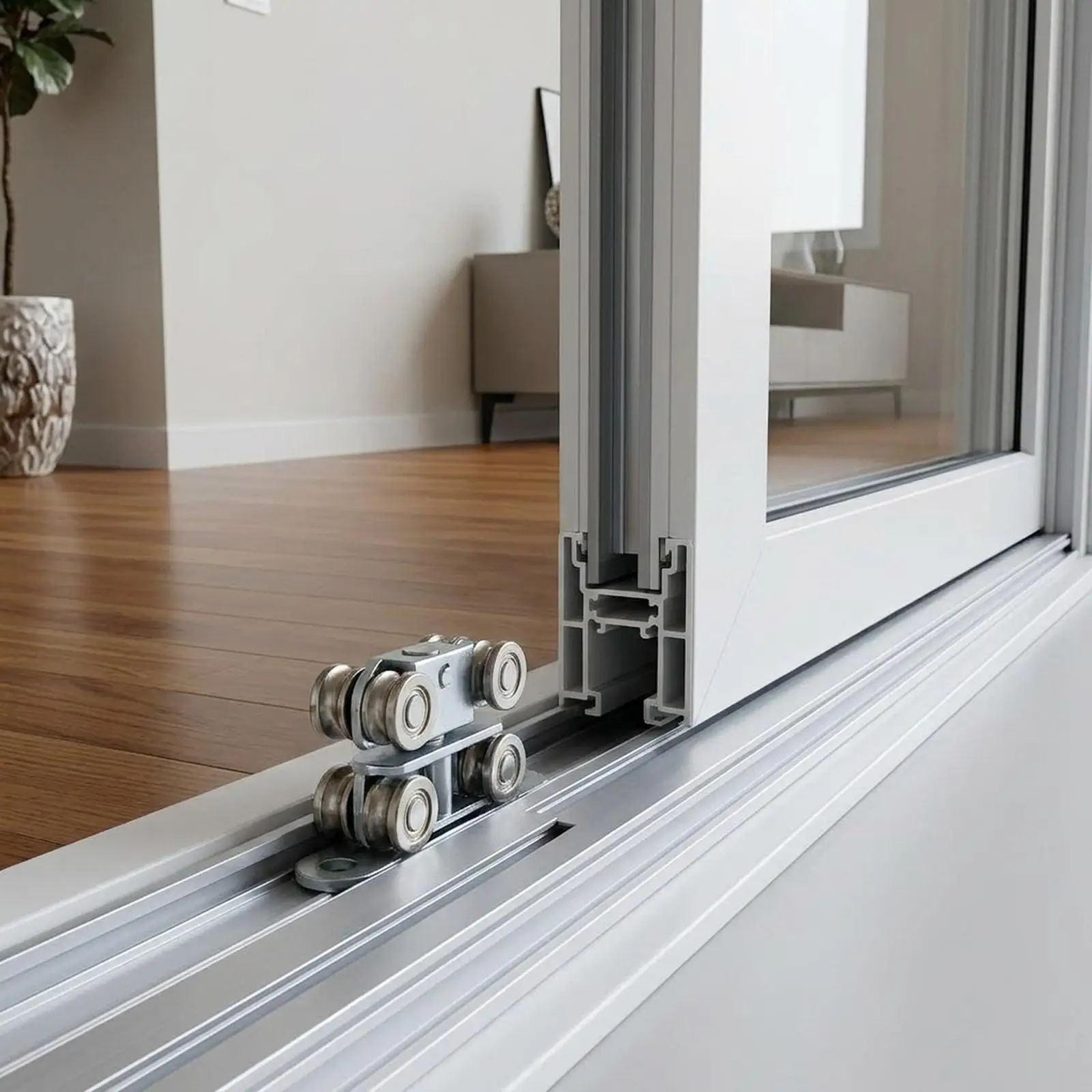 

Комплект из 5 роликов для раздвижных окон и дверей, мебельная фурнитура, простая установка, прочные колесики, замена роликов для раздвижных дверей