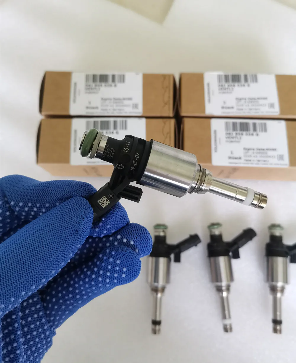 Made In Germany 4x 06H906036G 06J906036G 06H906036E Fuel Injectors Nozzles oem for Audi A4 A5 Q5 A6 TT 2.0TFSI VW GTI Passat CC