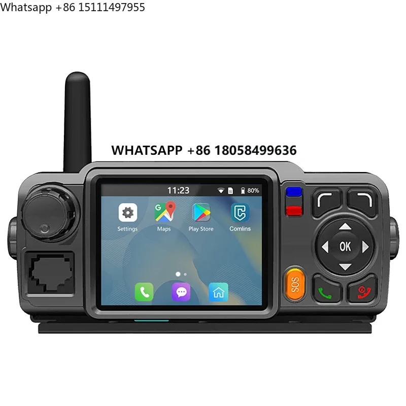 TID Bus Car Radio Intercom Equipment 4G Full Network Car Terminal Support Wireless GPS Android Walkie Talkie