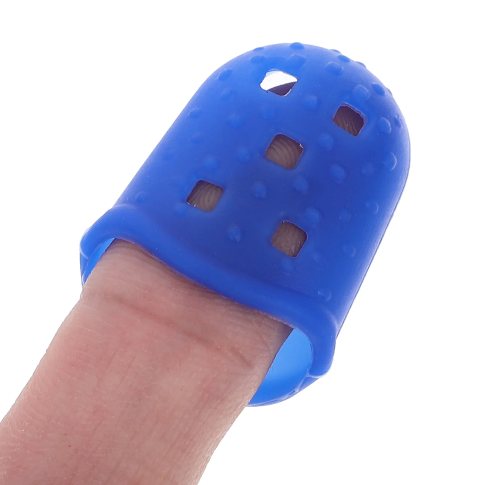 40 Pcs Finger Guard Silicone Cots Child Guitar Guards Silica Gel Fingertip Covers