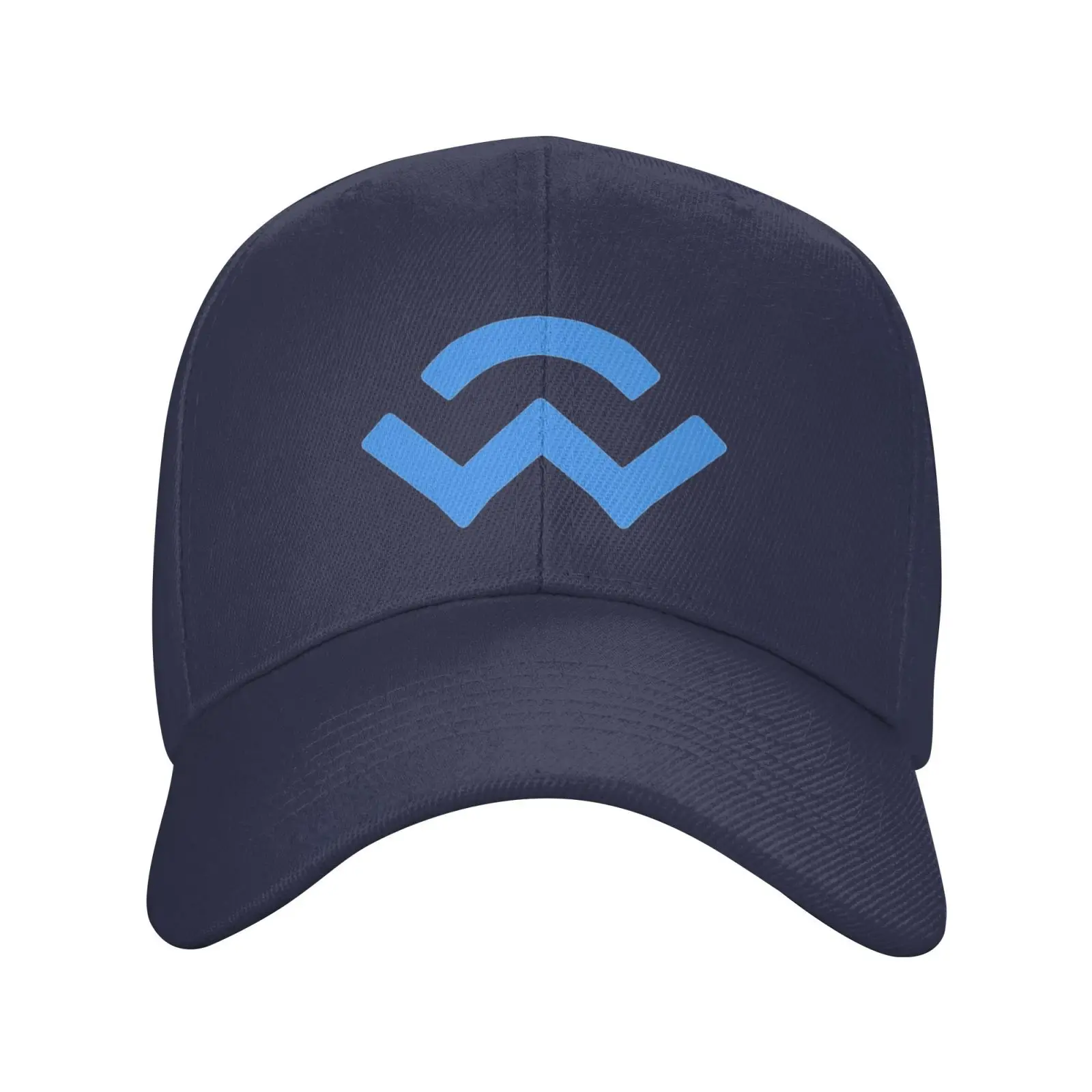 Wallet connect Logo Qualität Denim Cap Strick mütze Baseball Cap