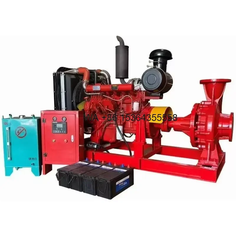 Wmwmnu In Stock UL FM Approved Fire Pumps System with and Dual Drive