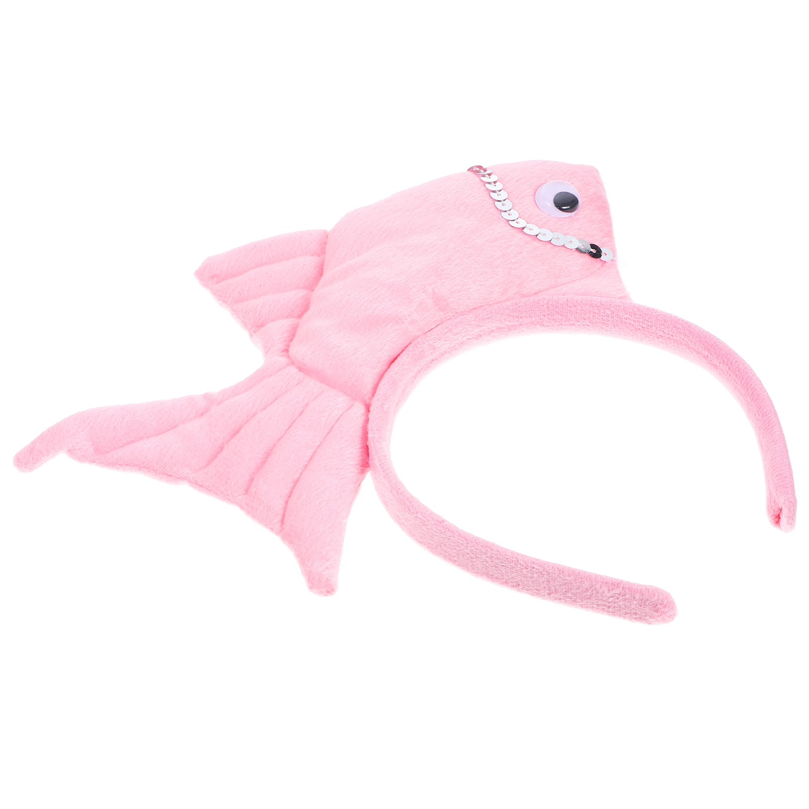 

Goldfish Headband Headdress for Kids Adults Halloween Cosplay Party Hair Hoop Headwear Cartoon Animal Design Durable Premium