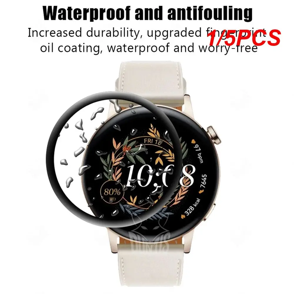 1/5PCS Watch 4 Full Coverage Slim Design Suitable For Best Seller Front Film Top Notch