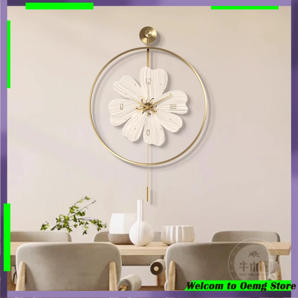 ###&Minimalist Nordic Wall Clock Modern Design Kids Bedroom Decor Luxury Reloj De Pared Stylish Home Furniture Perfect Decoratio